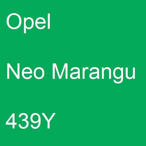 Opel, Neo Marangu, 439Y.